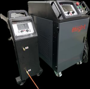 フャイバーレーザー溶接機　ワイヤ供給装置